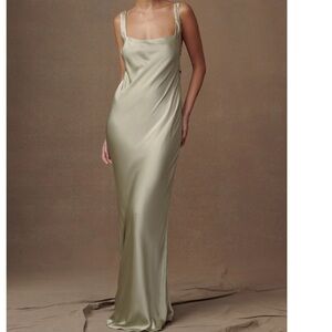 Meshki Metallic Maxi Dress